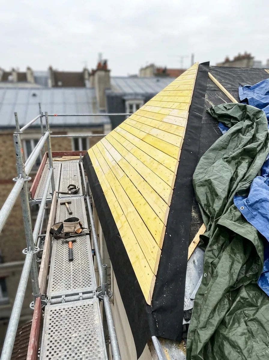 Réfection complète de toiture à Champs-sur-Marne